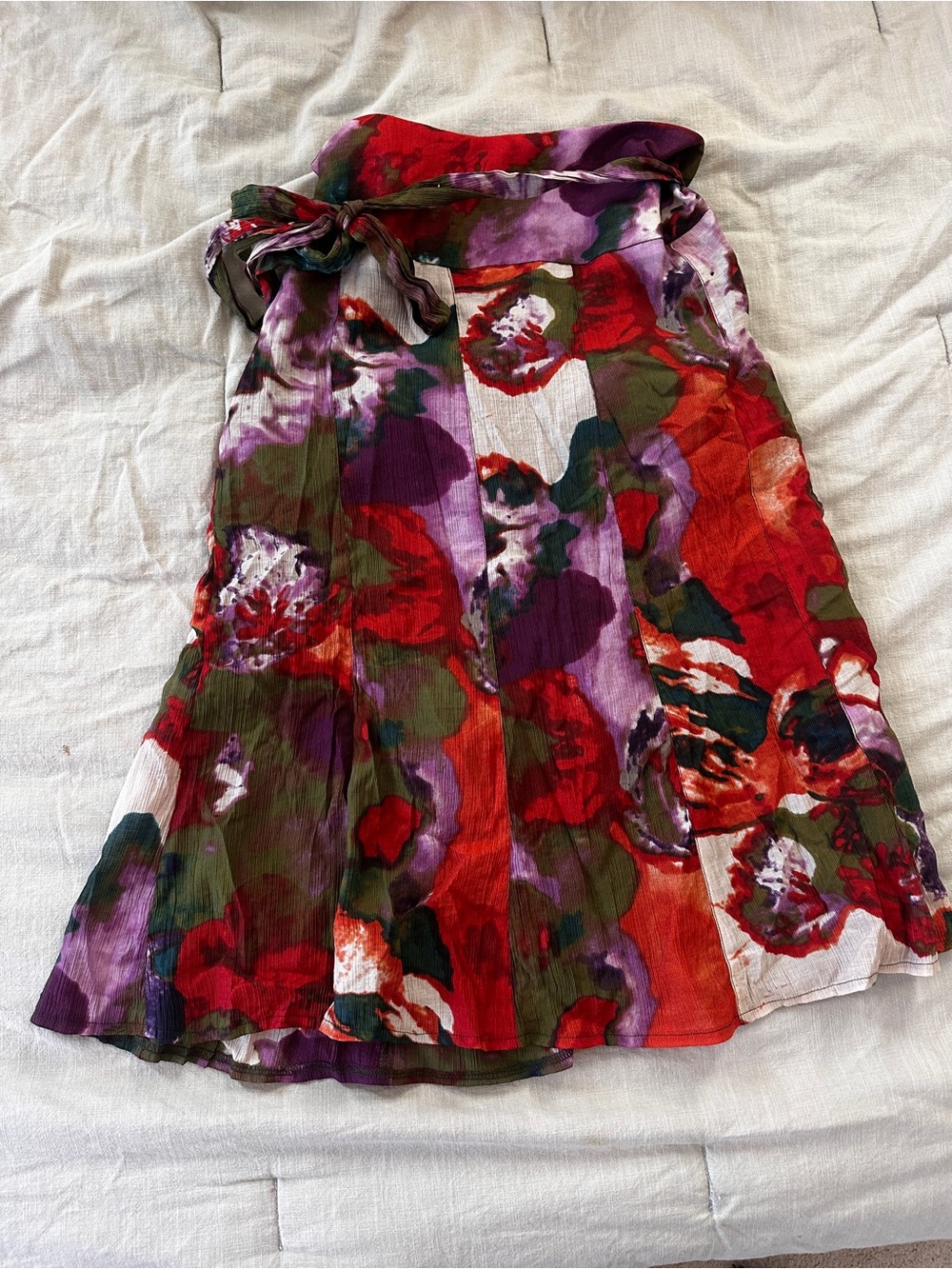 Worthington Multicolor Midi Skirt - Straight and Flare RARE